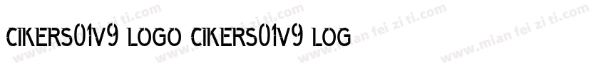 cikers01v9 logo cikers01v9 logo字体转换